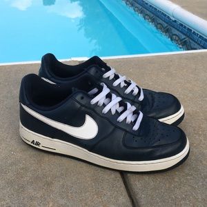 Navy Blue Air Force 1’s